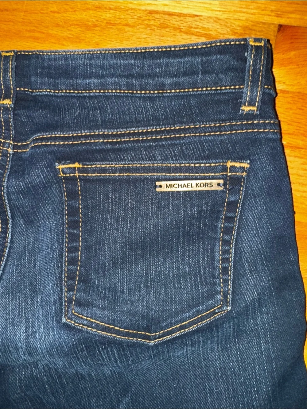 Michael Kors Dark Indigo Skinny Jeans